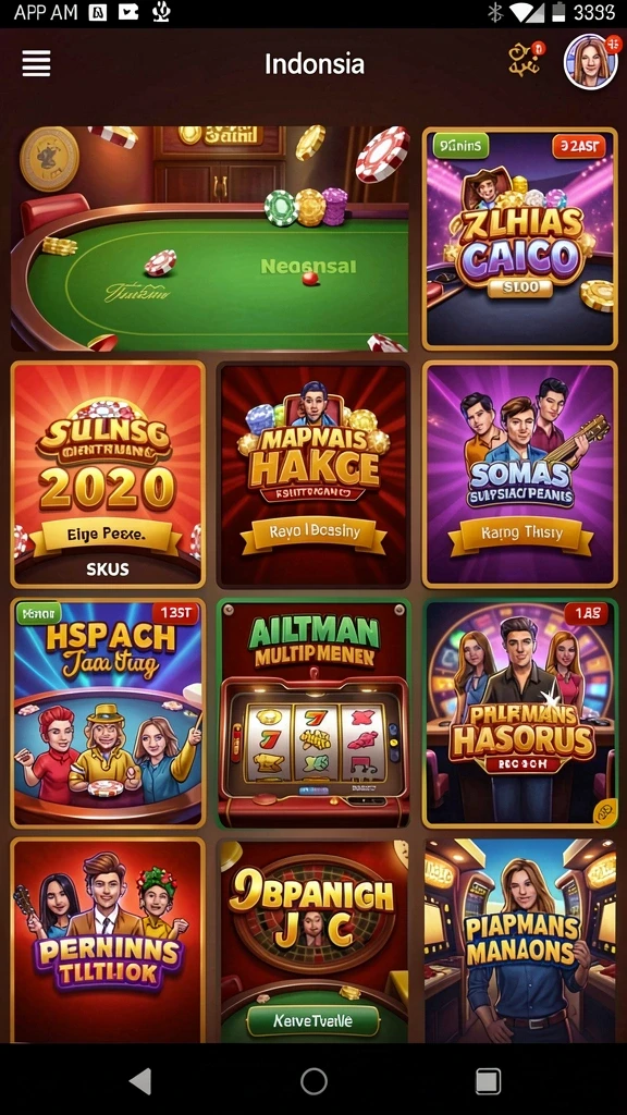gawang69 - Tampilan antarmuka yang intuitif dan user-friendly.