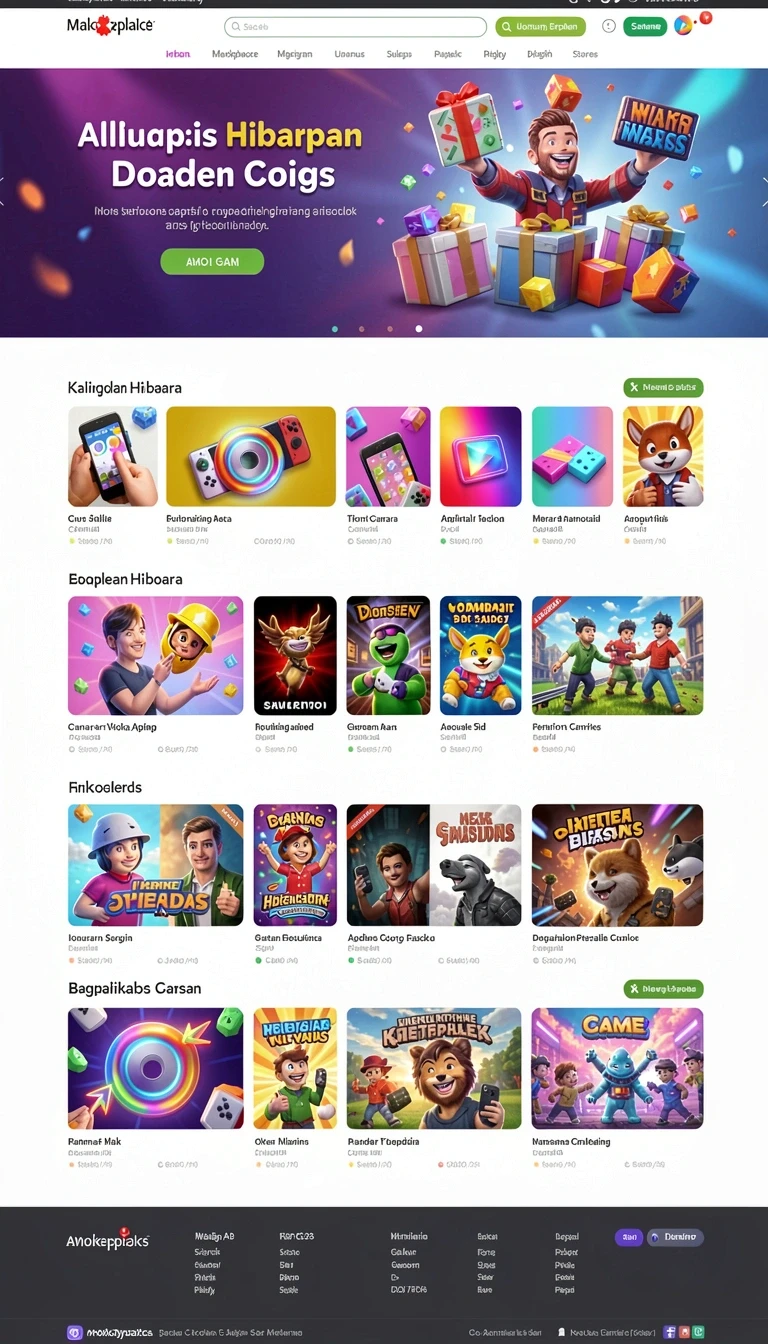 gowin - Screenshot menampilkan karakter utama dalam aksi.