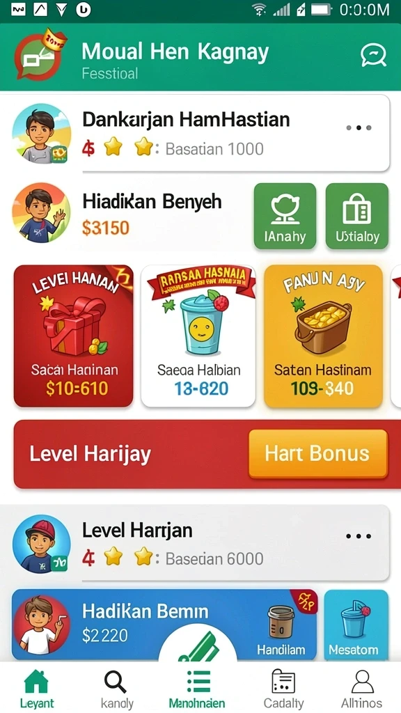 iya777 - Tampilan antarmuka yang menarik dan user-friendly.