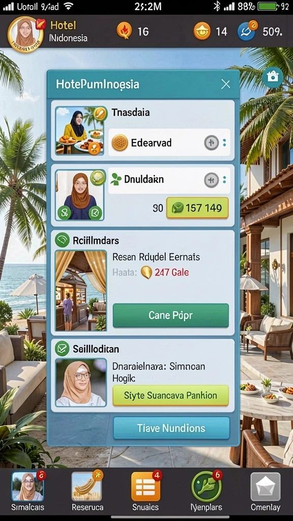 juarago - Screenshot menunjukkan karakter utama dalam petualangan.