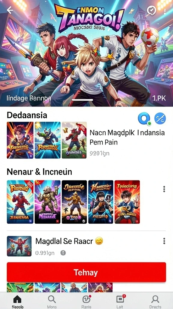kingslot - Antarmuka pengguna yang menarik dan mudah dinavigasi.