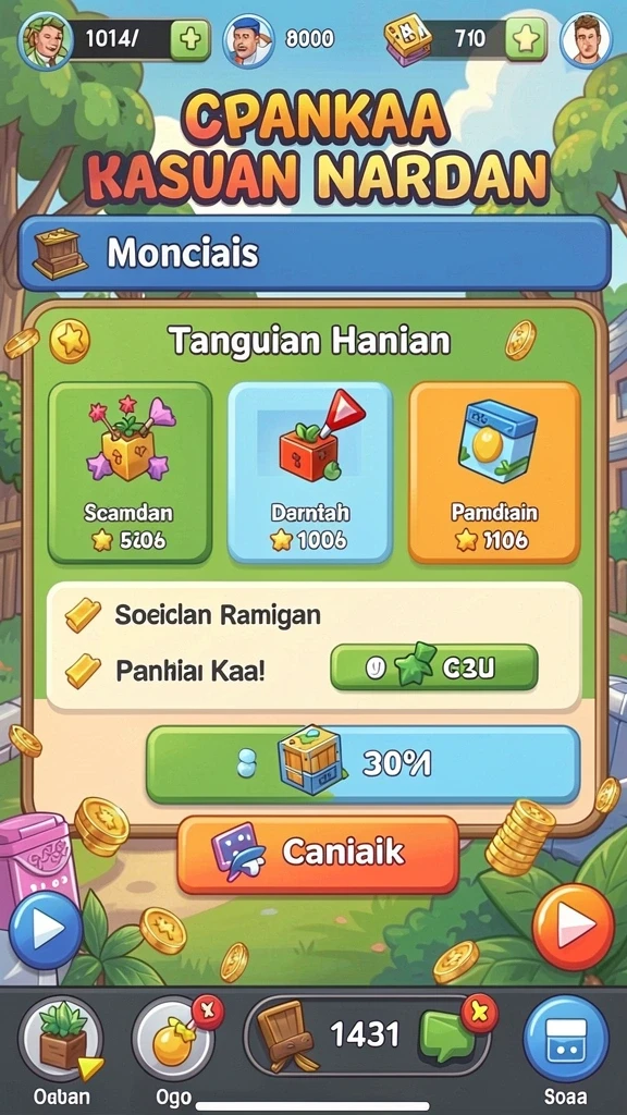 sd107 - Tantangan seru di setiap level yang berbeda.