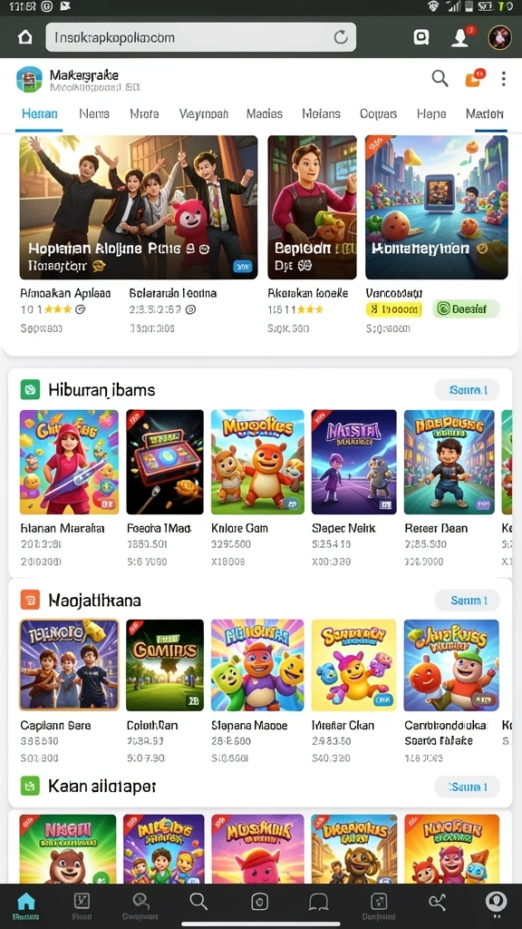 slot88jp - Tampilan layar utama dengan berbagai pilihan permainan.