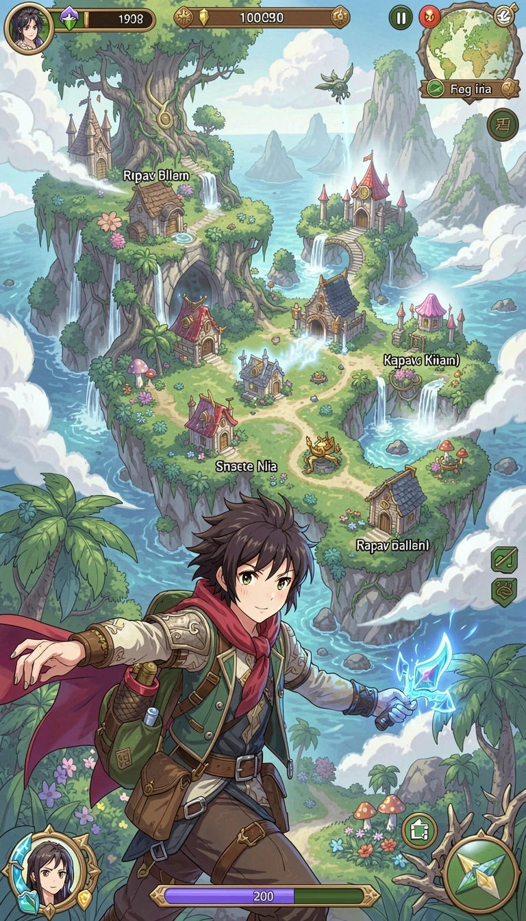 t9999 - Screenshot dari tantangan yang dihadapi pemain.